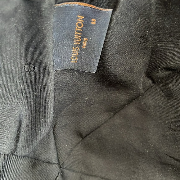 Louis Vuitton monogram black leather hat - Picture 8 of 8